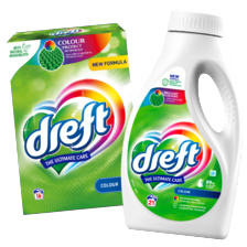 Alle Dreft wasmiddel of wasverzachter